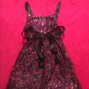 ~Justice~Girls sparkly party dress